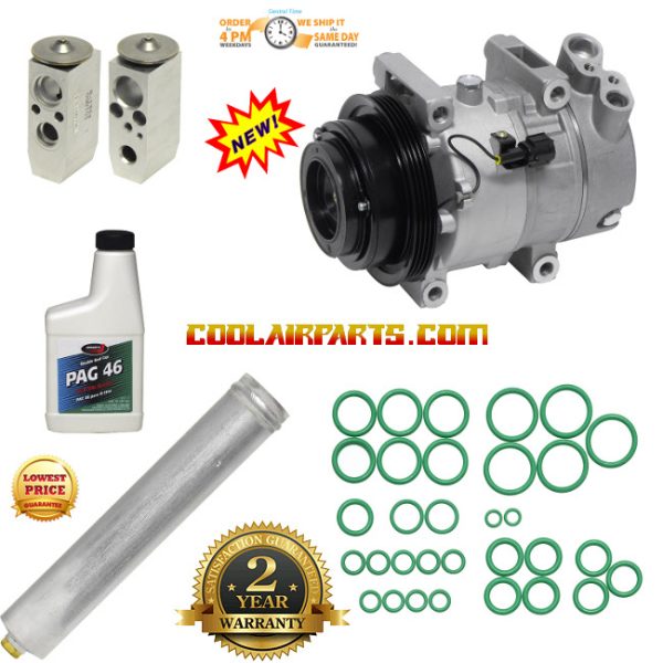 2000 - 2004 Nissan Pathfinder 3.5 V6 A/C COMPRESSOR AC KIT 1522016 FULL KIT 926004W00A 92600-4W000 92600-4W00A